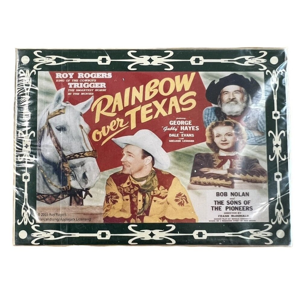 Vintage Roy Rogers Rainbow Over Texas playing cards full‎ deck sealed. China